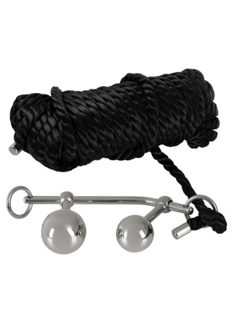 Bondage Plugs with 10 m Rope